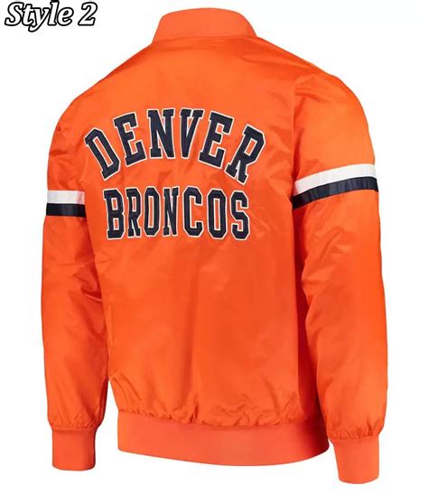 Starter Retro Denver Broncos Orange Jacket Jackets Creator