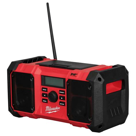 Milwaukee M18jsrdab 0 18v Am Fm Dab Jobsite Radio 4933451252 Cef