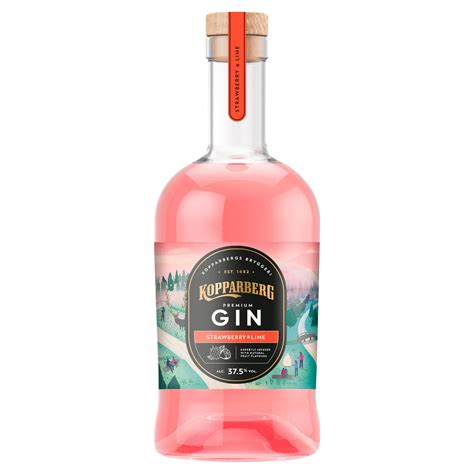 Kopparberg Gin Strawberry And Lime 70cl Gin Iceland Foods