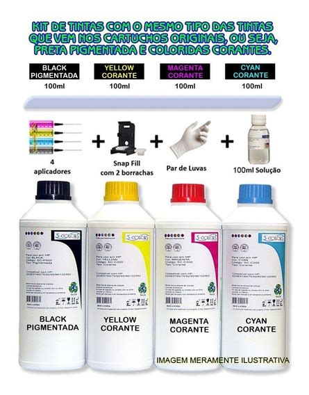 Kit Tinta Recarga Cartucho Canon Mg2410 MercadoLivre