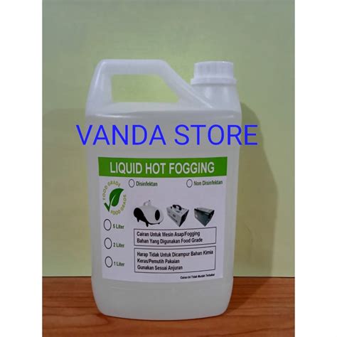 Jual Cairan Mesin Smoke Panggung Liquid Fogging Liter Shopee