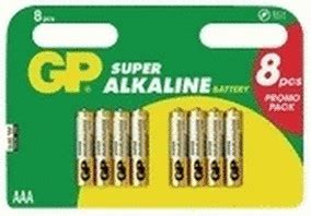 GP Super Alkaline AAA Micro 8 St Ab 2 89 Preisvergleich Bei