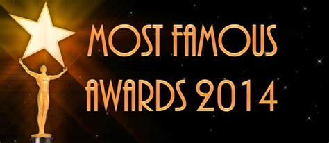 Most Famous Awards 2014 In 2014 For The First Time Ever The Most