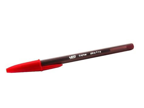 BOLIGRAFO CRISTAL PRECISION SUAVIDAD ULTRA FINO ROJO BIC Proveedora