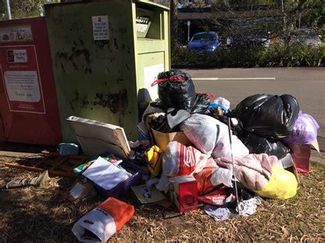 Dumping At Charity Clothing Bins Anna Gregory Flickr