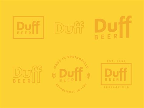 Cartoon Rebrand | Duff Beer by Ty Fortune on Dribbble