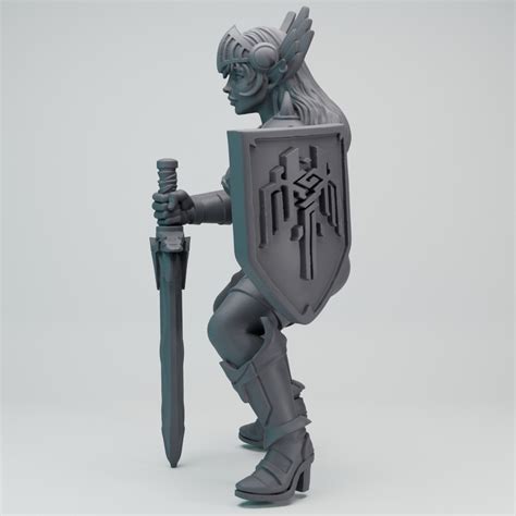 Hot Goblin 盾を持つ少女