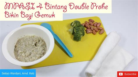 Resep MPASI 4 Bintang Double Protein Hewani Untuk Bayi Usia 6 Bulan