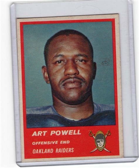 Art Powell #59 Prices | 1963 Fleer | Football Cards