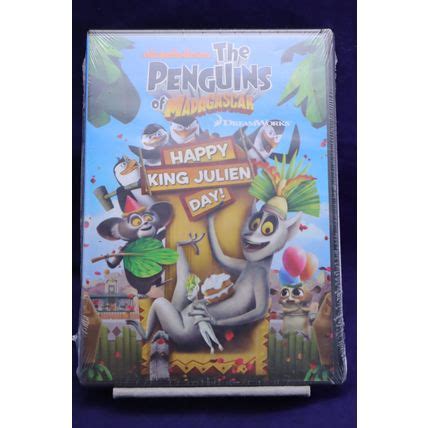 Dreamworks The Penguins Of Madagascar Happy King Julien Day Dvd