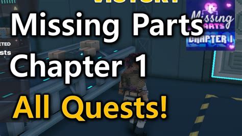 The Sandbox Missing Parts Chapter All Quests Youtube