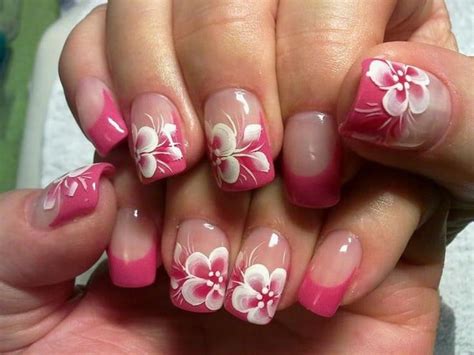 How To Make Flower Nail Art Designs