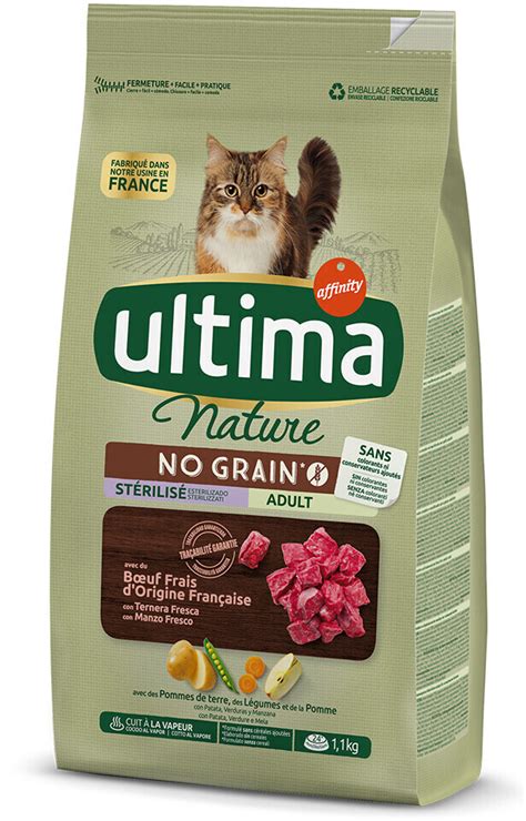 Affinity Ultima Nature No Grain Sterilisé Adult croquettes pour chat