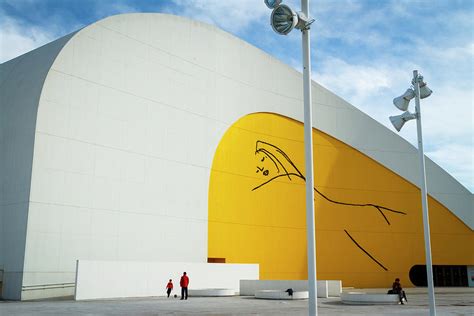 Oscar Niemeyer International Cultural Centre Asturias Spain