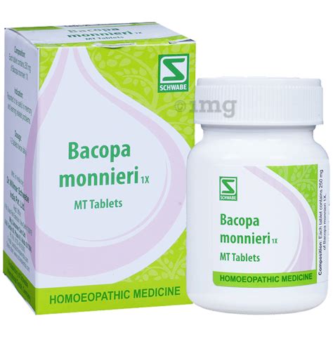 Dr Willmar Schwabe India Bacopa Monnieri Tablet X Buy Bottle Of