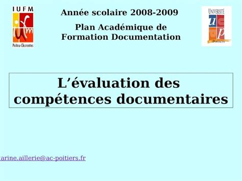 PPT Année scolaire 2008 2009 Plan Académique de Formation