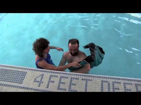 Adapted Swimming Lesson For Double Amputee At Helen Hayes Hospital Ny