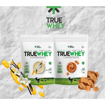 Whey Concentrado Zero Lactose G Escolha O Sabor True Source