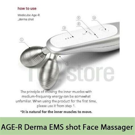 Medicube Age R Derma Shot Device Face Massage Care Antiaging Fedex Tracking Ebay