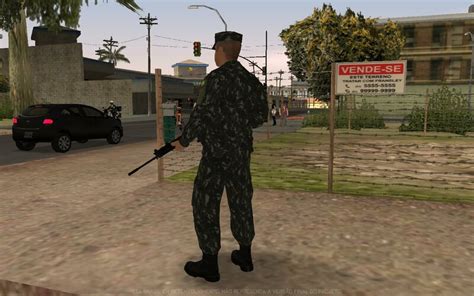 GTA San Andreas Skin Exército Brasileiro INFANTARIA Mod GTAinside