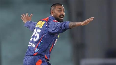 Ipl 2023 Lsgs Krunal Pandya Registers Unwanted Record In Match