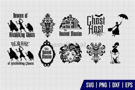 Haunted Mansion Svg Bundle Gravectory