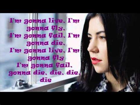 Marina And The Diamonds Oh No Lyrics Youtube