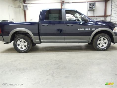 2012 Midnight Blue Pearl Dodge Ram 1500 Outdoorsman Crew Cab 4x4