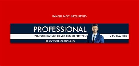 Premium Psd Professional Youtube Banner Design