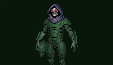 green goblin armor 3D model 3D printable | CGTrader