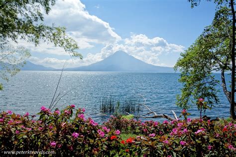 Lake Atitlan and Atitlan Volcano, Guatemala