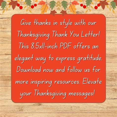 Thanksgiving Thank You Letter Template Im Thankful For You Writing