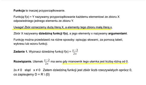 Teoria Matematyka Szko A Rednia Klasa Matfiz Edukacja