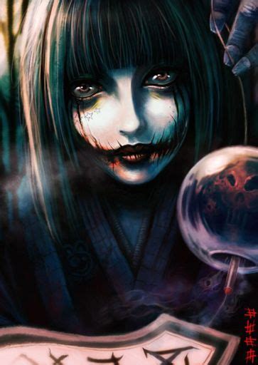 Kuchisake Onna[the Slit Mouthed Woman] Drawings Wiki Urban Legends