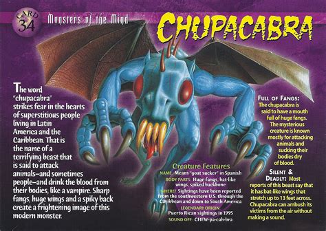 Chupacabra Weird N Wild Creatures Wiki Fandom