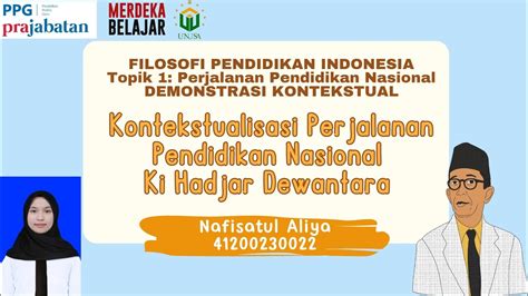 Filosofi Pendidikan Indonesia T1 Perjalanan Pendidikan Nasional