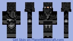 Black Ninja Minecraft Skin