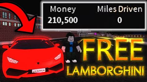 Starting The Game With Lamborghini Free K No Driving Roblox