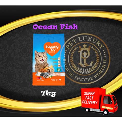 Sayangku Ocean Fish Premium Cat Food Makanan Kucing Sayanku Kg