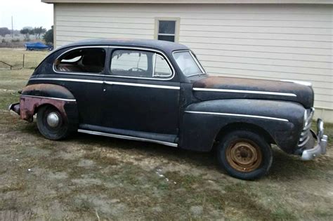 46 Ford Tudor Sedan 3 Barn Finds