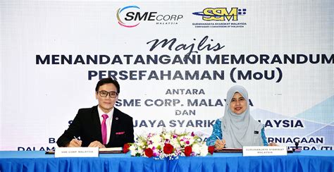 Sme Corporation Malaysia Strategic Collaboration Between Sme Corp