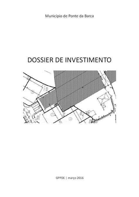 Pdf Dossier De Investimento Cmpb Conservat Ria Do Registo Civil