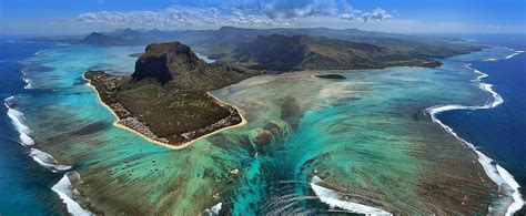 Underwater Waterfall Mauritius - Helicopter Flight Tour Guide