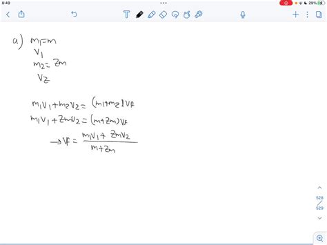 Solved A Car Of Mass M Moving At A Speed V Collides And Couples With