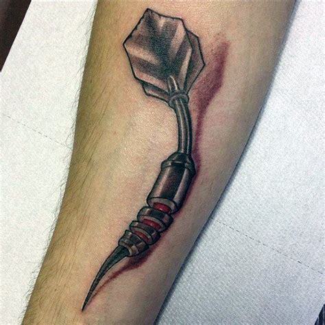 40 Stunning Dart Tattoos for Men [2024 Inspiration Guide] | Tattoos ...