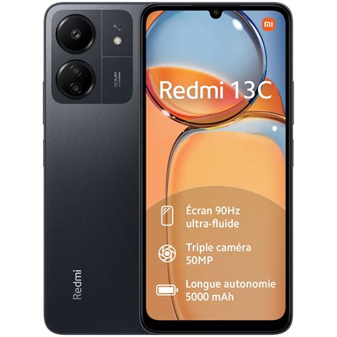 Xiaomi Redmi 13C Negro (4GB / 128GB) - Móvil y smartphone - LDLC ...