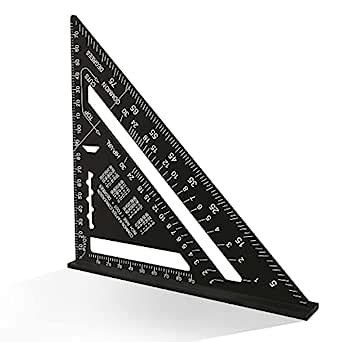 180 Mm Equerre Menuisier Rapporteur D Angle De Triangle Alliage D