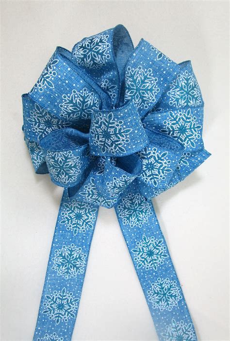 Turquoise Bow Blue Bow Wreath Bow Christmas Bow Etsy Uk