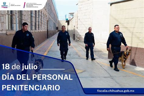 18 de julio Día del personal penitenciario Fiscalía General del