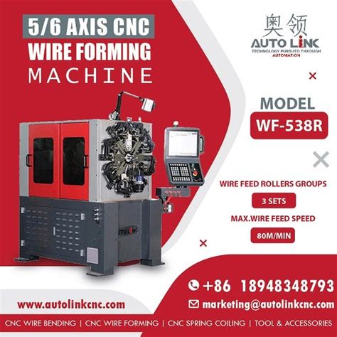 5 Axis Cnc Wire Forming Machine Autolink Cnc Medium